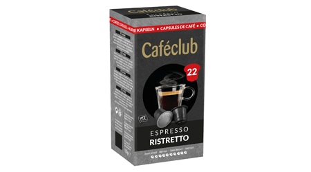 Cafeclub Kaffee Kapseln Ristretto